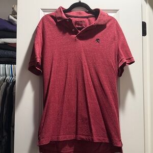 Express Maroon Polo Shirt